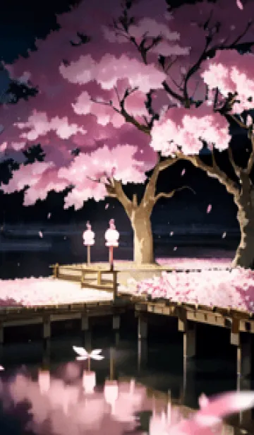 [LINE着せ替え] 桜花爛漫 #DOHF027。の画像1