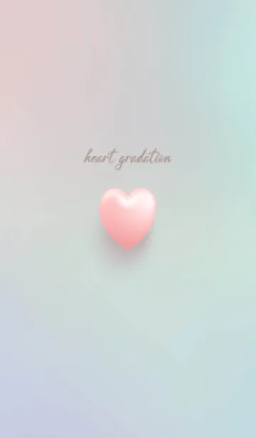 [LINE着せ替え] heart gradation - 3の画像1