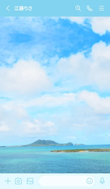 [LINE着せ替え] After all I like the sea-MEKYM 22の画像2
