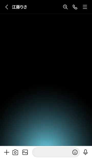 [LINE着せ替え] SILVER LIGHT ICON THEME -Atlantico Blue-の画像2