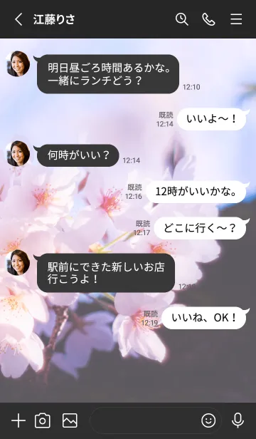 [LINE着せ替え] Sakura Photo 190 Not AIの画像3