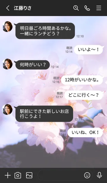 [LINE着せ替え] Sakura Photo 191 Not AIの画像3