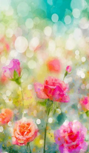 [LINE着せ替え] 薔薇(バラ)の花の着せかえ(R3308)の画像1