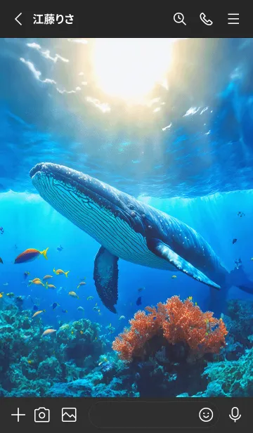 [LINE着せ替え] Fantasy tale of the sea34_JPの画像2