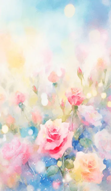 [LINE着せ替え] 薔薇(バラ)の花の着せかえ(R3311)の画像1