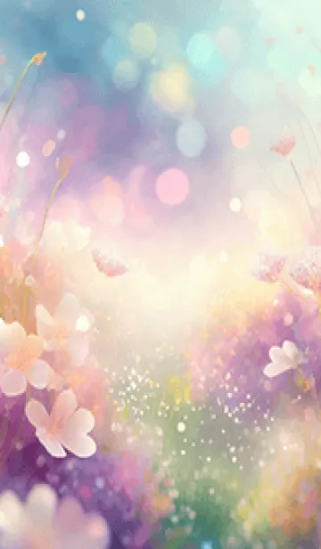 [LINE着せ替え] 優美な春の風景の着せかえ(Spring-54)の画像1