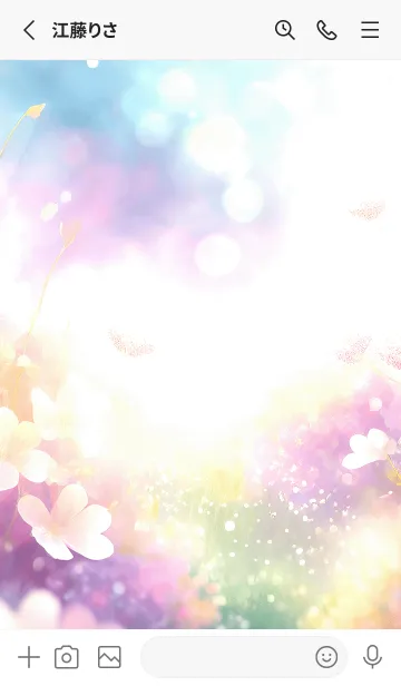 [LINE着せ替え] 優美な春の風景の着せかえ(Spring-54)の画像2