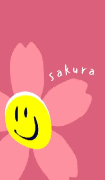 [LINE着せ替え] サクラ スマイリー 15の画像1