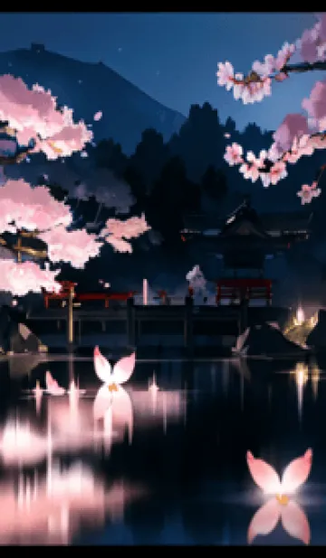 [LINE着せ替え] 桜花爛漫 #DPHK010。の画像1