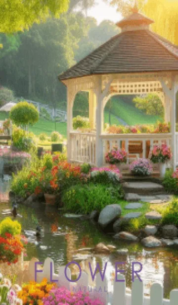 [LINE着せ替え] FLOWER GARDEN -Beautiful62の画像1