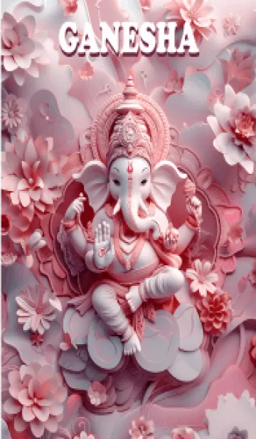 [LINE着せ替え] Cute Ganesha: rich, debt-free, lucky(JP)の画像1