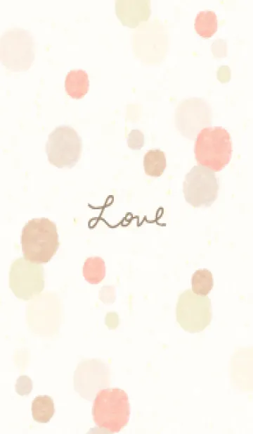 [LINE着せ替え] 水彩 丸 カラフル2の画像1