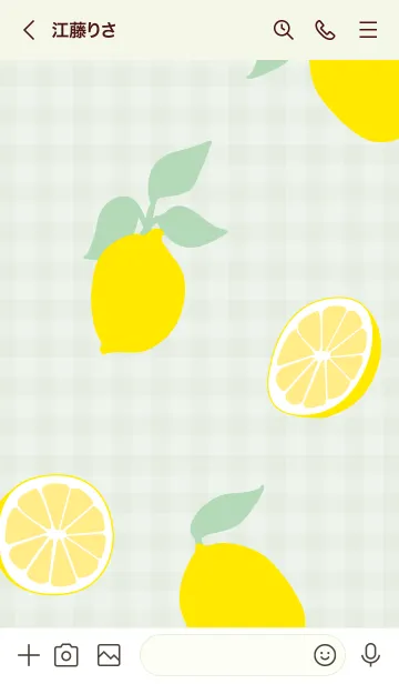 [LINE着せ替え] レモン ランダム28の画像2