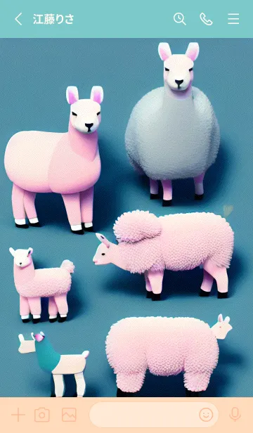 [LINE着せ替え] 一番かわいい M8mP4の画像2