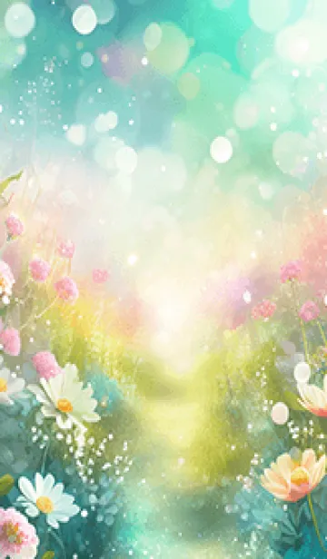 [LINE着せ替え] 優美な春の風景の着せかえ(Spring-43)の画像1