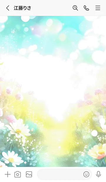 [LINE着せ替え] 優美な春の風景の着せかえ(Spring-43)の画像2