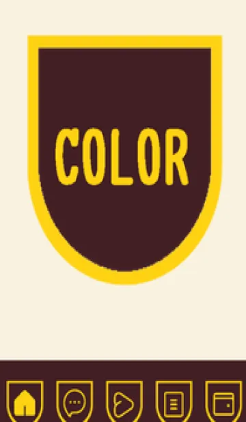 [LINE着せ替え] red color W55の画像1