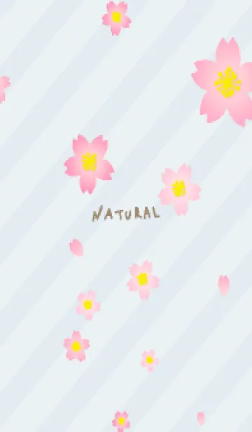 [LINE着せ替え] 桜舞う季節30の画像1