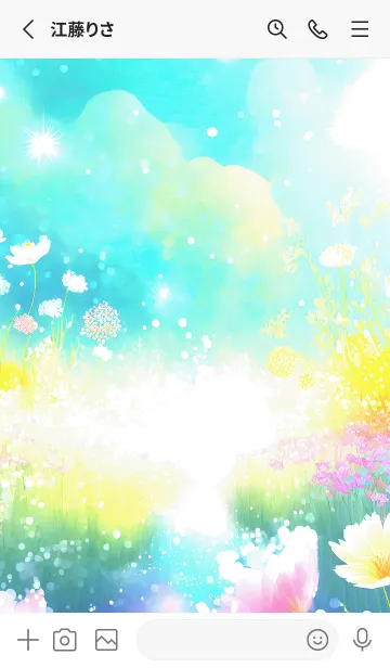 [LINE着せ替え] 優美な春の風景の着せかえ(Spring-46)の画像2