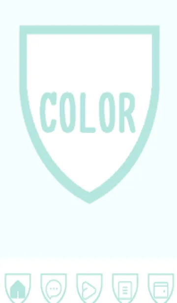 [LINE着せ替え] green color X108の画像1