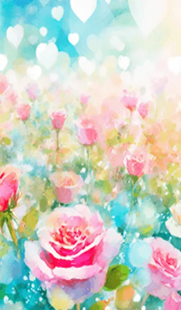 [LINE着せ替え] 薔薇(バラ)の花の着せかえ(R3327)の画像1