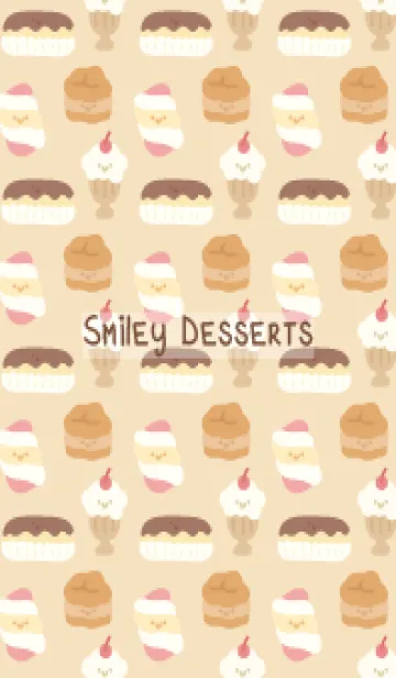 [LINE着せ替え] Smiley Dessertsの画像1