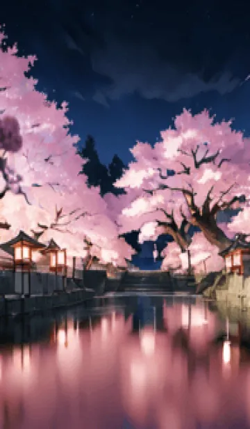 [LINE着せ替え] 桜花爛漫 #DPHK018。の画像1