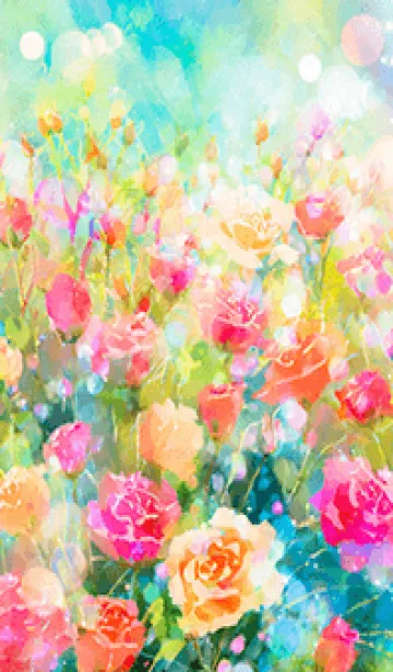 [LINE着せ替え] 薔薇(バラ)の花の着せかえ(R3333)の画像1