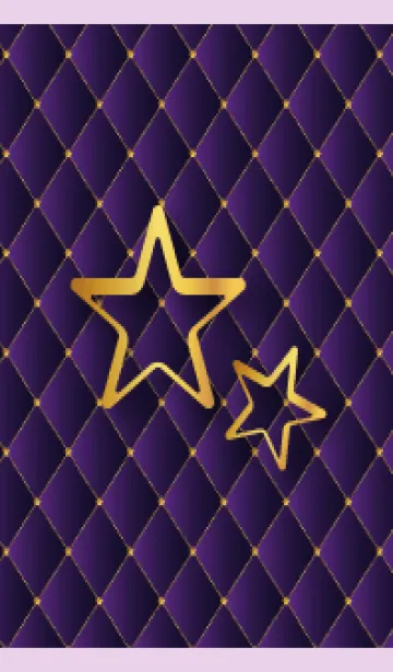 [LINE着せ替え] 星のリング 薄い紫の画像1