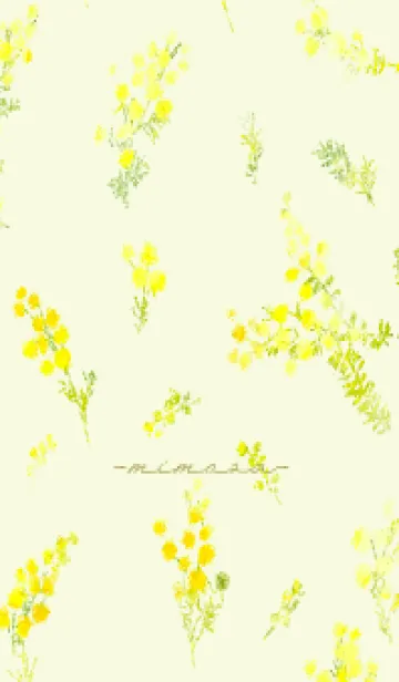Spring color flowers -mimosa flesh-の着せ替えメイン画像