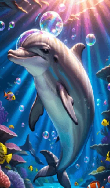 [LINE着せ替え] 海の幻想曲 #DQPE21。の画像1