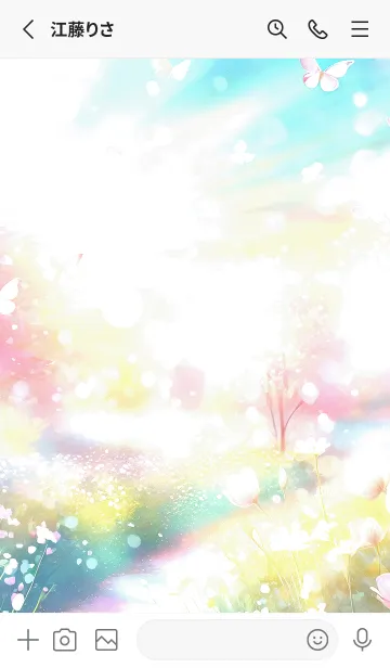 [LINE着せ替え] 優美な春の風景の着せかえ(Spring-61)の画像2