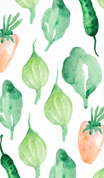 [LINE着せ替え] 【シンプル】お野菜の着せかえ#122の画像1