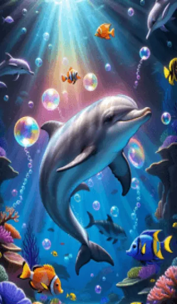 [LINE着せ替え] 海の幻想曲 #DQPE010。の画像1