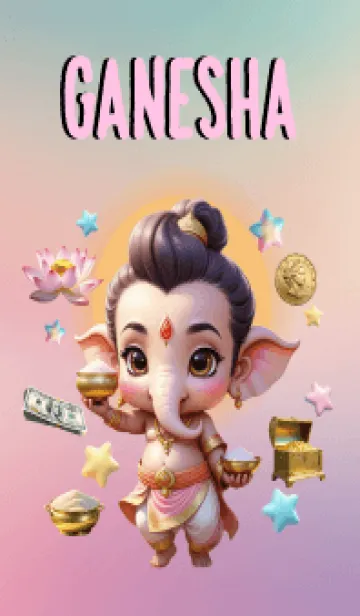 [LINE着せ替え] Ganesha : Wealth Theme (JP)の画像1