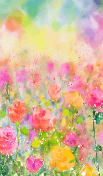 [LINE着せ替え] 薔薇(バラ)の花の着せかえ(R3340)の画像1