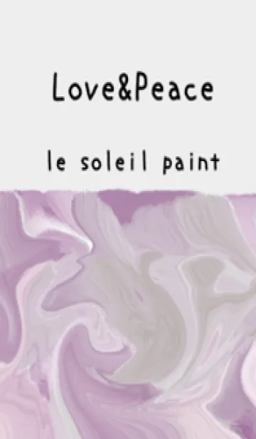 [LINE着せ替え] 油絵アート【le soleil paint 735】の画像1