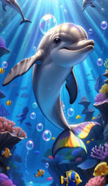 [LINE着せ替え] 海の幻想曲 #DRJaX09。の画像1