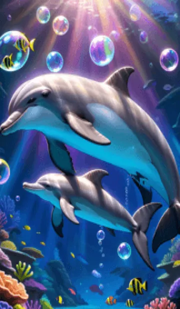 [LINE着せ替え] 海の幻想曲 #DRJaX08。の画像1