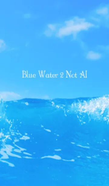 [LINE着せ替え] Blue Water 2 Not AIの画像1