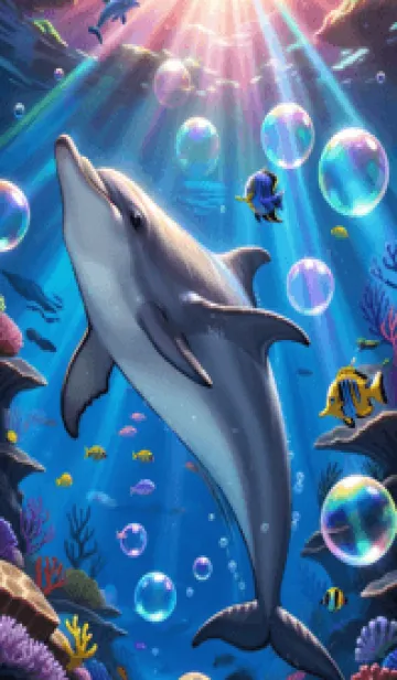 [LINE着せ替え] 海の幻想曲 #DQPE214。の画像1