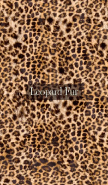 [LINE着せ替え] Leopard Fur 49の画像1