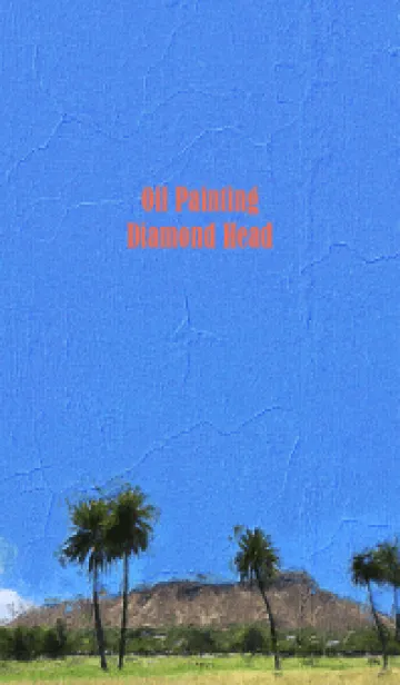 [LINE着せ替え] Oil Painting Diamond Head 45の画像1