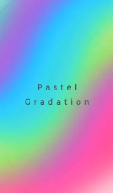 [LINE着せ替え] パステル グラデーション 33の画像1