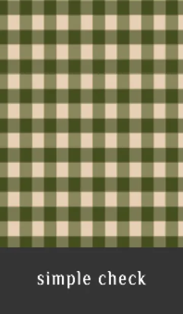 [LINE着せ替え] シンプル チェック 102の画像1