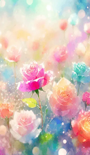 [LINE着せ替え] 薔薇(バラ)の花の着せかえ(R3357)の画像1