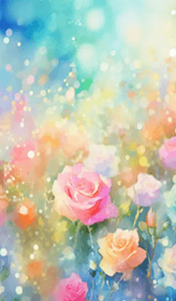 [LINE着せ替え] 薔薇(バラ)の花の着せかえ(R3358)の画像1