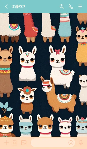 [LINE着せ替え] 一番かわいい cfRrNの画像2