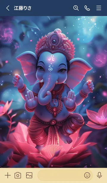 [LINE着せ替え] Ganesha: successful in everything.(JP)の画像2