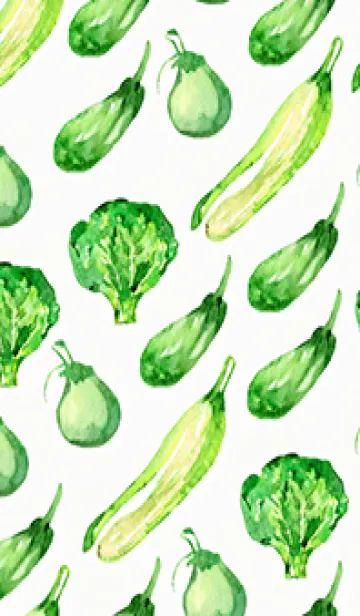 [LINE着せ替え] 【シンプル】お野菜の着せかえ#150の画像1